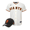 GIANTS JERSEY AND HAT BUNDLE - YOUTH