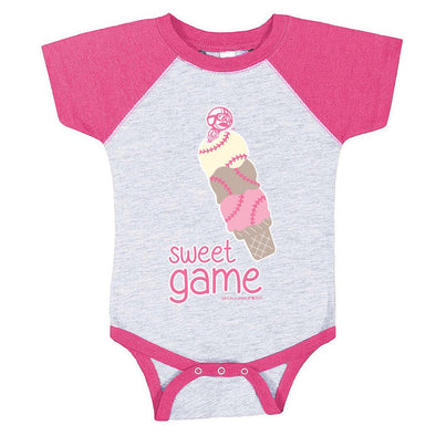 Girls Infant Grape Pink Onesie