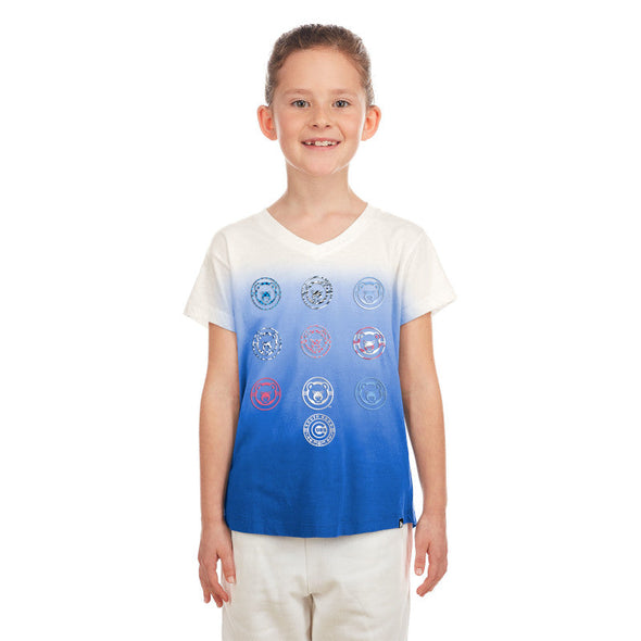 South Bend Cubs New Era Girls Ombre T-shirt