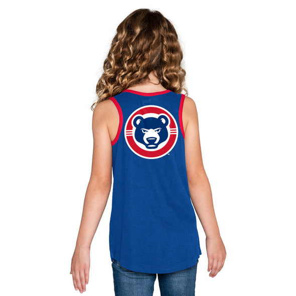 South Bend Cubs New Era Youth Girls Tank Top