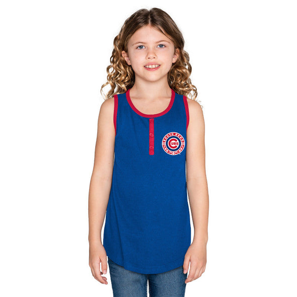 South Bend Cubs New Era Youth Girls Tank Top
