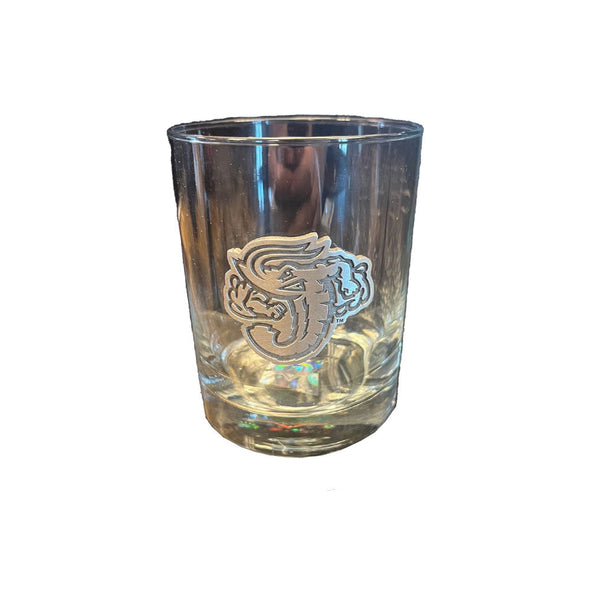 Jacksonville Jumbo Shrimp Jardine Pewter Rocks Glass