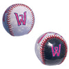 Worcester Red Sox B-MORE Black WooSox Glitter Baseball