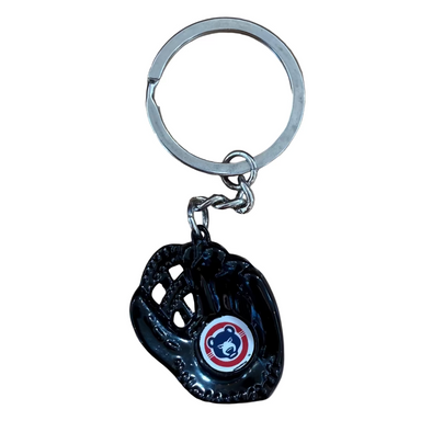 South Bend Cubs Baseball Glove Keychain