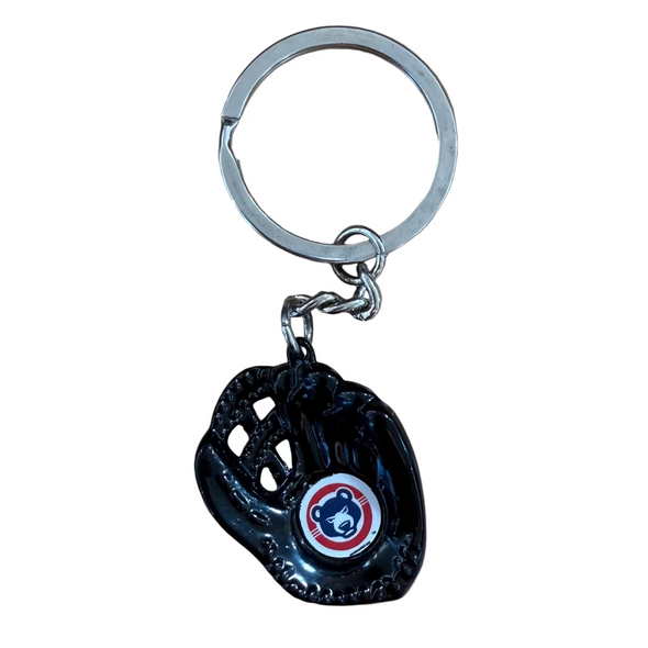 South Bend Cubs Baseball Glove Keychain