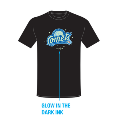 OKC Comets Glow in the Dark Tee