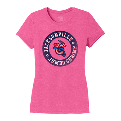 Jacksonville Jumbo Shrimp 108 Stitches Ladies Go To Tee