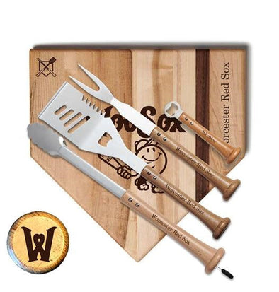 Worcester Red Sox Baseball BBQ Grand Slam 17in Tool Set DROP SHIP- SPECIAL ORDER ITEM