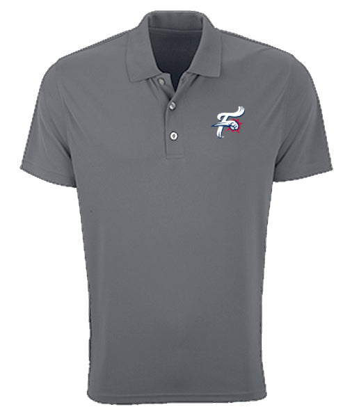 Vantage Men's Dark Grey Polo F-Fist