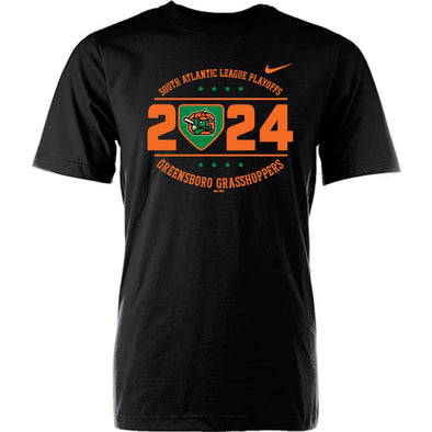 Adult Nike Black Playoffs Tee