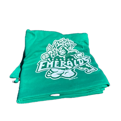 Eugene Emeralds MV Sport Kelly Green Blanket