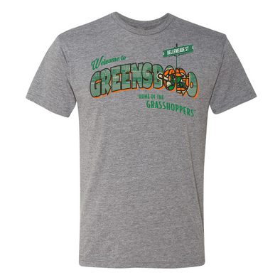 108 Stitches Welcome to Greensboro/Postcard Tee 2024