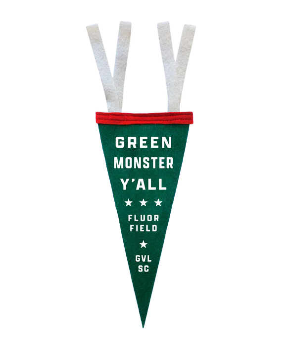 Greenville Drive Oxford Pennant Green Monster Y'all Mini