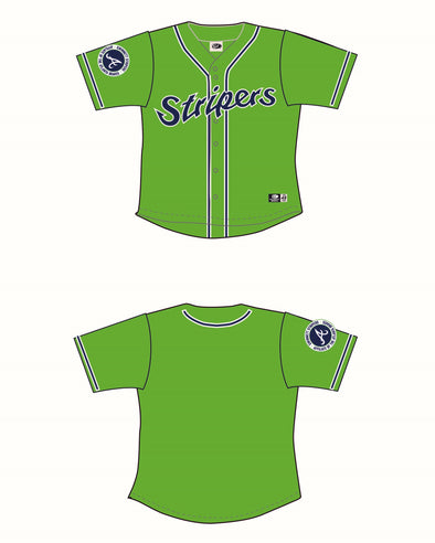 Gwinnett Stripers OT Sports Women's Green Replica Jersey