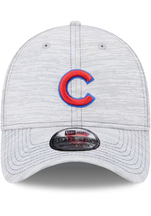 New Era Chicago Cubs 39Thirty Grey Speed Cap