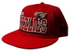 Red Grizzlies Lettering Snapback