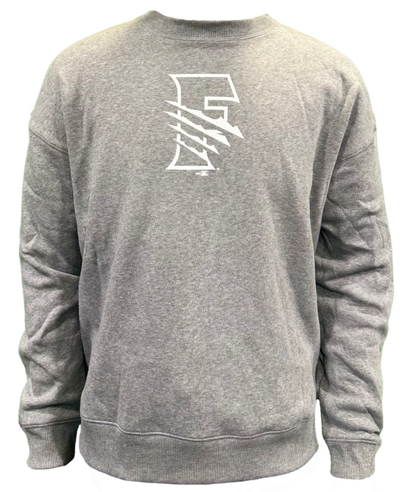 Women's Grey Champion Crew Neck Sweater