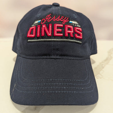 Jersey Diners Adult Wordmark Unstructured Slide Buckle Cap