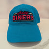 Jersey Diners Adult Wordmark Unstructured Slide Buckle Cap