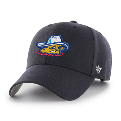 Amarillo Sod Poodles Adult Navy Head '47 MVP SNAPBACK Hat