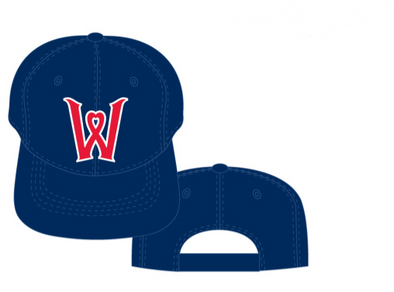 Worcester Red Sox Navy Heart W Replica Br Hat