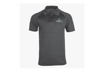 Charlotte Knights OT Sport Heathered Performance Polo