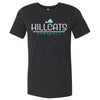 Lynchburg Hillcats Virginia Baseball Black Heather Premium Tee