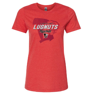 Lansing Lugnuts Ladies T-shirt