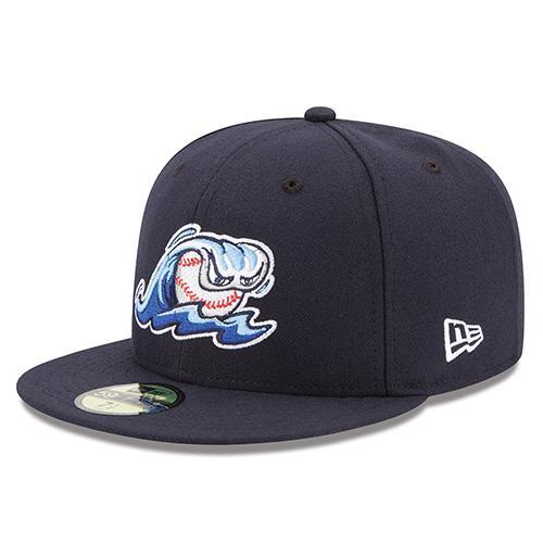 West Michigan Whitecaps New Era Authentic Home Navy Fitted 59FIFTY Cap