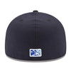 West Michigan Whitecaps New Era Authentic Home Navy Fitted 59FIFTY Cap