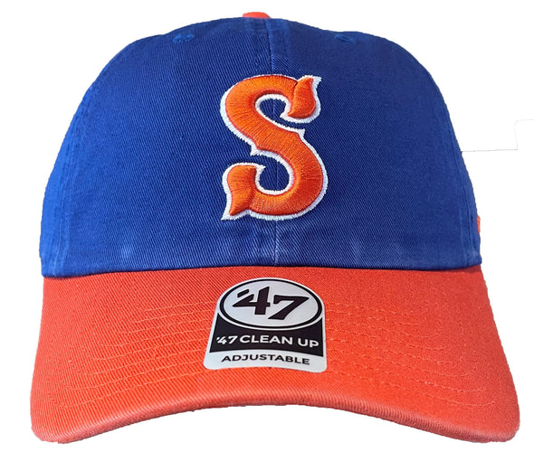 Syracuse Mets 47 Home Replica Clean Up Adj. Cap