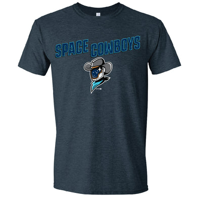 Sugar Land Space Cowboys Bimm Ridder Men's T Combo Logo - Navy