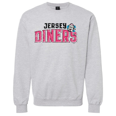 Somerset Patriots Adult Jersey Diners  Soft Style Crewneck  Sweatshirt