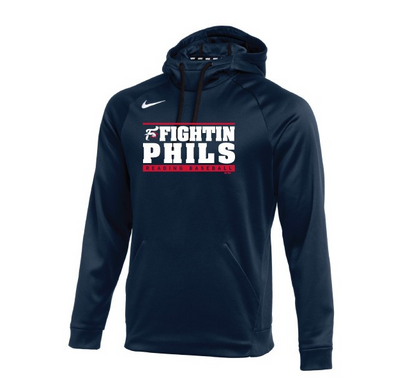 Nike Thermal Fightin Phils Navy Hoodie