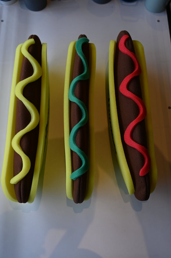 Columbus Clippers Foam Worx Foam Hotdog Hat