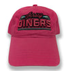 Jersey Diners Adult Wordmark Unstructured Slide Buckle Cap