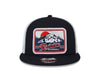 Tacoma Rainiers New Era 9Fifty Navy Mountain Patch Trucker Snapback