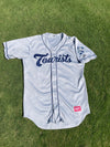 The Asheville Tourists 2025 Game Worn Grey Jersey