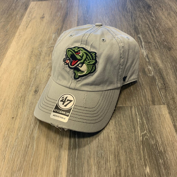 Gwinnett Stripers '47 Brand Home Millwood Clean Up Cap- Grey