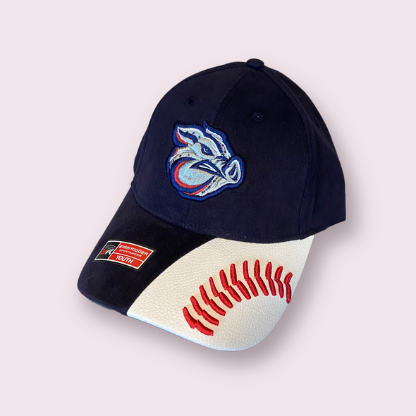 Lehigh Valley IronPigs Navy Youth Stitch Cap