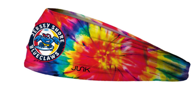 Jersey Shore BlueClaws Rainbow Tie Dye Junk Headband