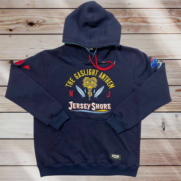 Jersey Shore BlueClaws Official League JSBC X Gaslight Anthem Embroidered Hoodie