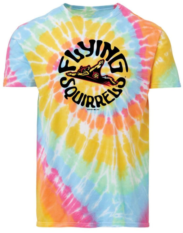 Richmond Flying Squirrels Tie-Dye Tee