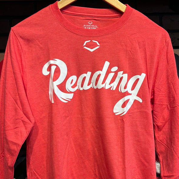 Evoshield Red Heather Long Sleeve