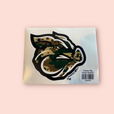 Lehigh Valley IronPigs CAMO PIG Sticker