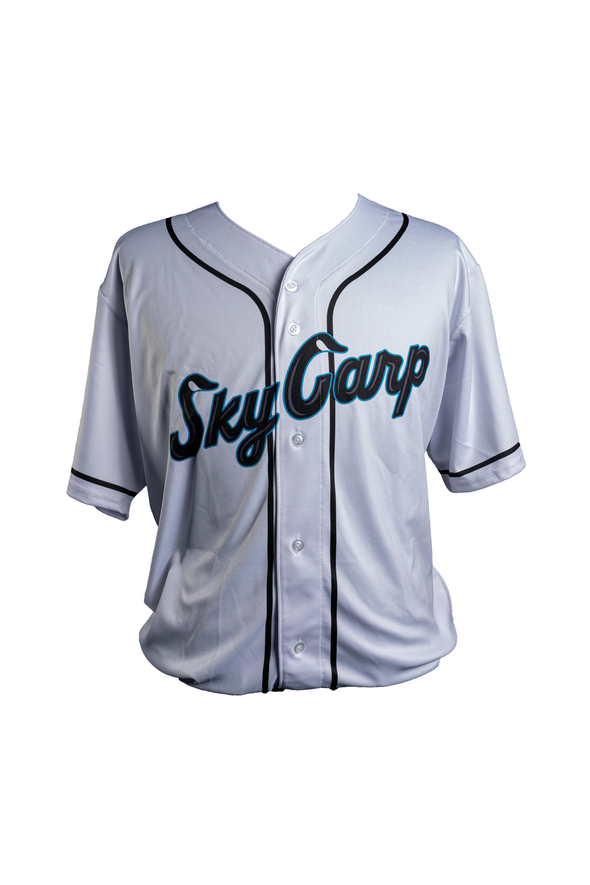 Beloit Sky Carp Youth Home White Replica Jersey