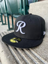 Tacoma Rainiers New Era 59Fifty Black White R Cap