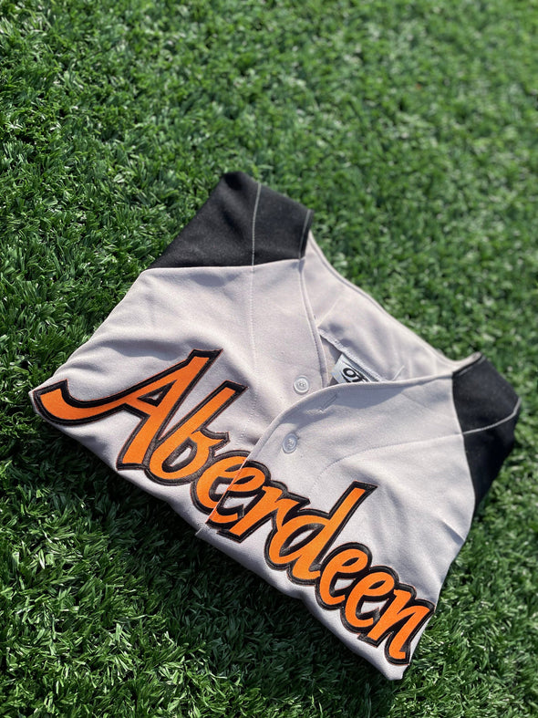 Aberdeen IronBirds Grey and Black Jersey