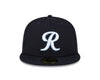 Tacoma Rainiers New Era 59Fifty Navy White Dome R Cap