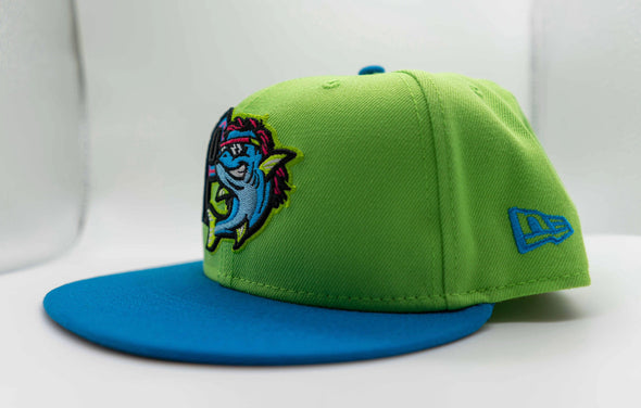 Pensacola Blue Wahoos Mullets New Era 59Fifty Fitted Cap